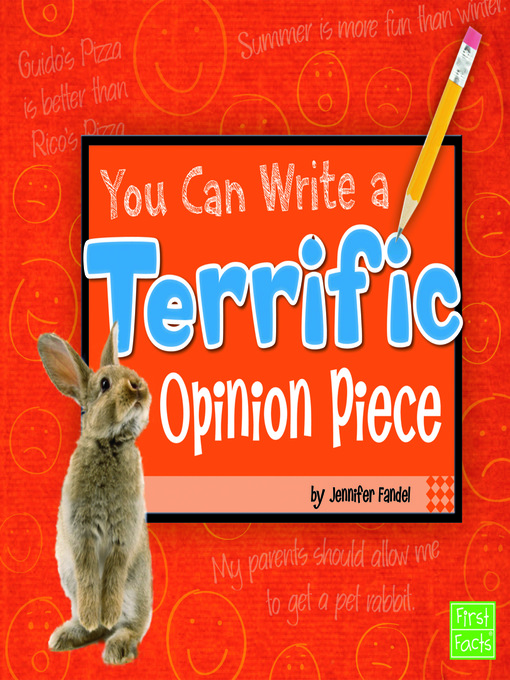 Title details for You Can Write a Terrific Opinion Piece by Jennifer Fandel - Available